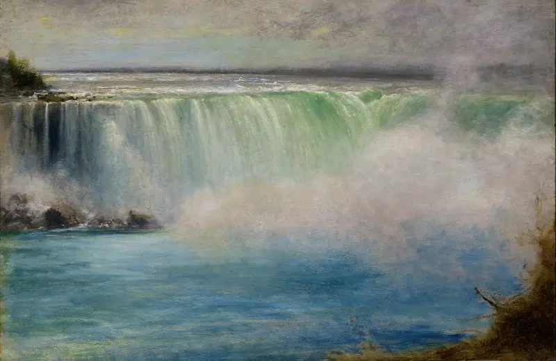 Niagarské vodopády, George Inness