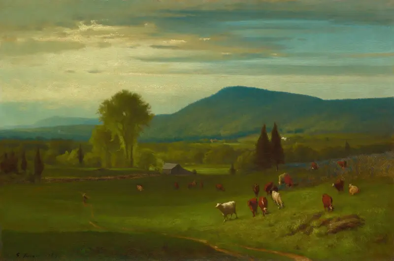 Sommar i Catskills av George Inness