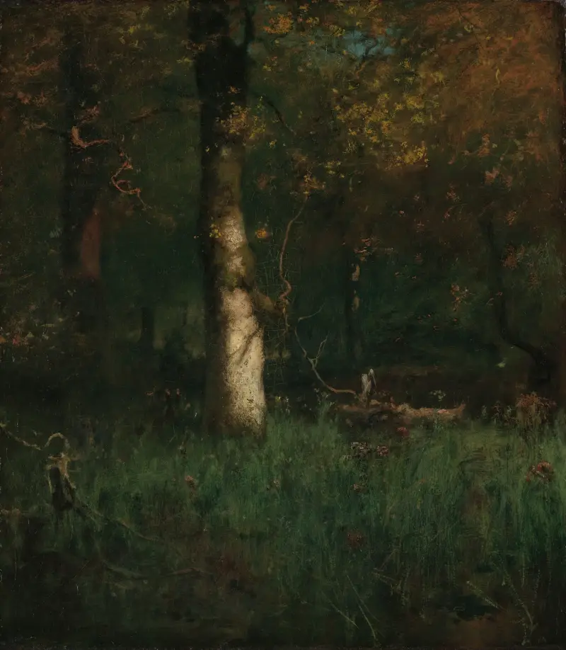 Hägrarnas hem av George Inness