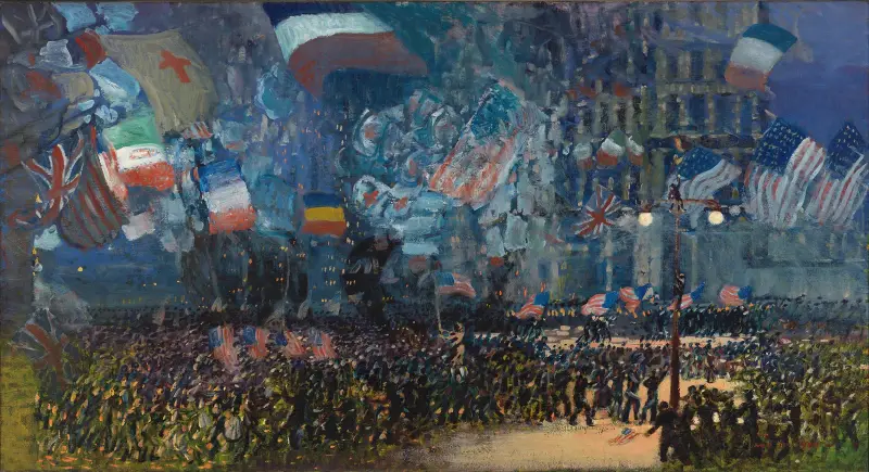 Noc rozejmu, George Luks