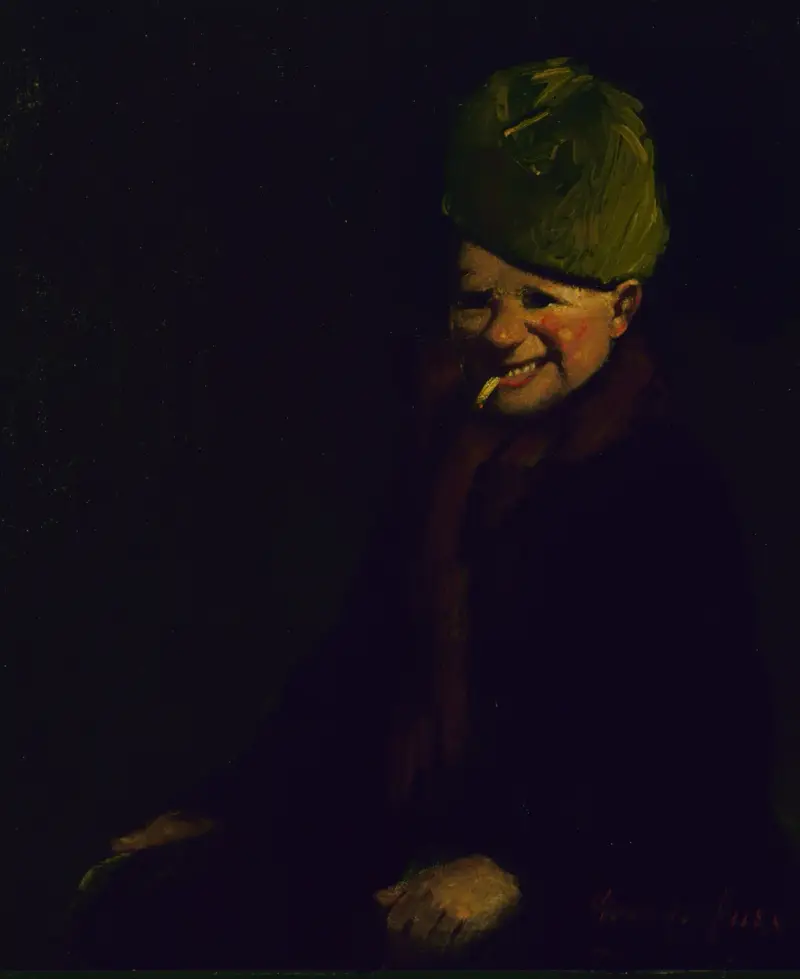 New Year’s Shooter, 1917 av George Luks