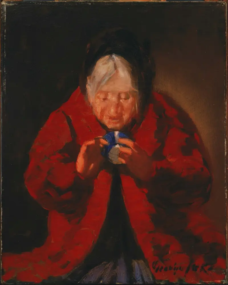 Telling Fortunes av George Luks