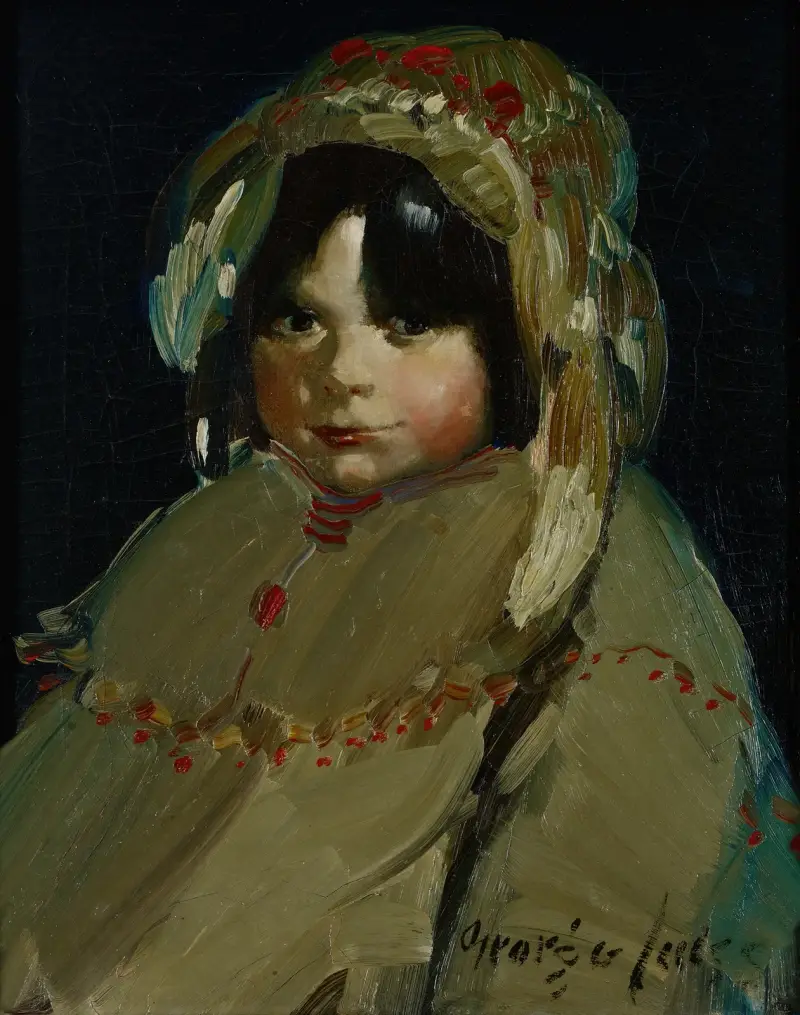 The Trapper’s Daughter av George Luks