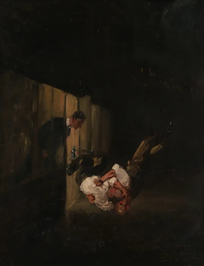 Brottarna av George Luks