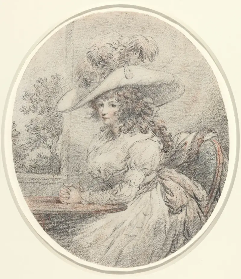 Anne Ward Morland av George Morland