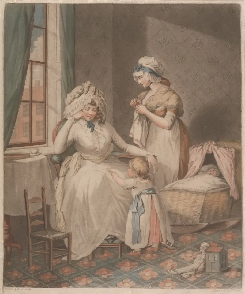 Domestic Happiness av George Morland