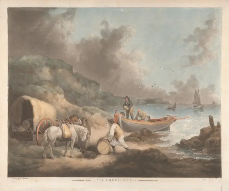 Pašeráci, George Morland