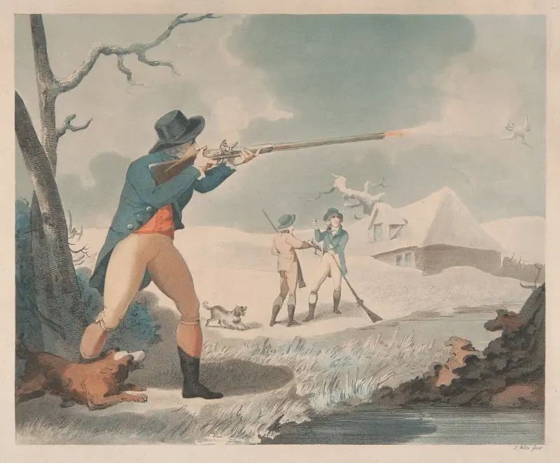 Snipe Shooting von George Morland