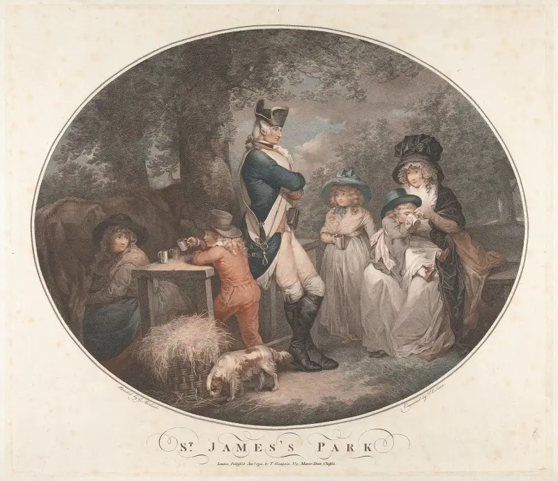 St. James Park von George Morland
