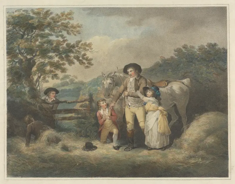 The Angry Farmer von George Morland