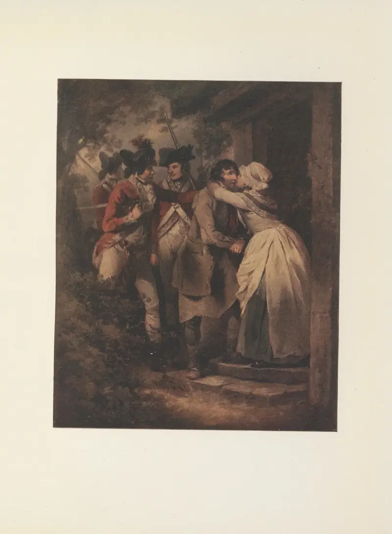 Desertörens avsked av George Morland