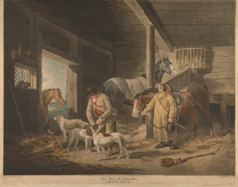 Den första september – morgon av George Morland