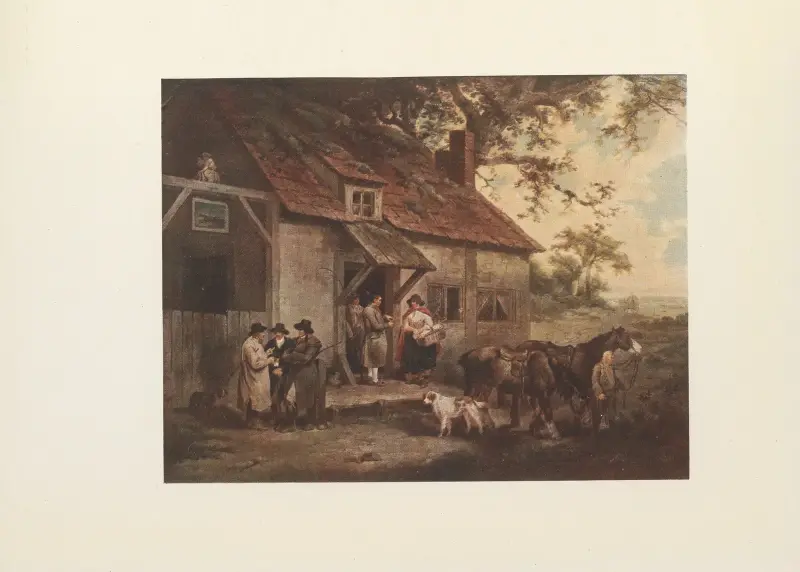 The Fox Inn von George Morland