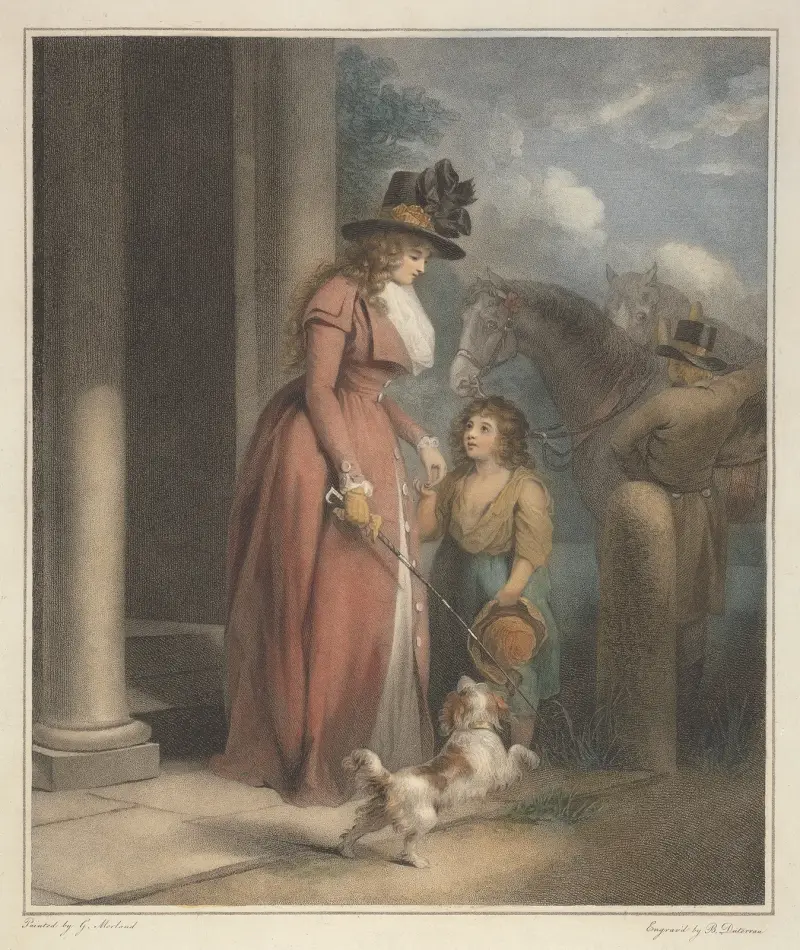 The Squire’s Door von George Morland