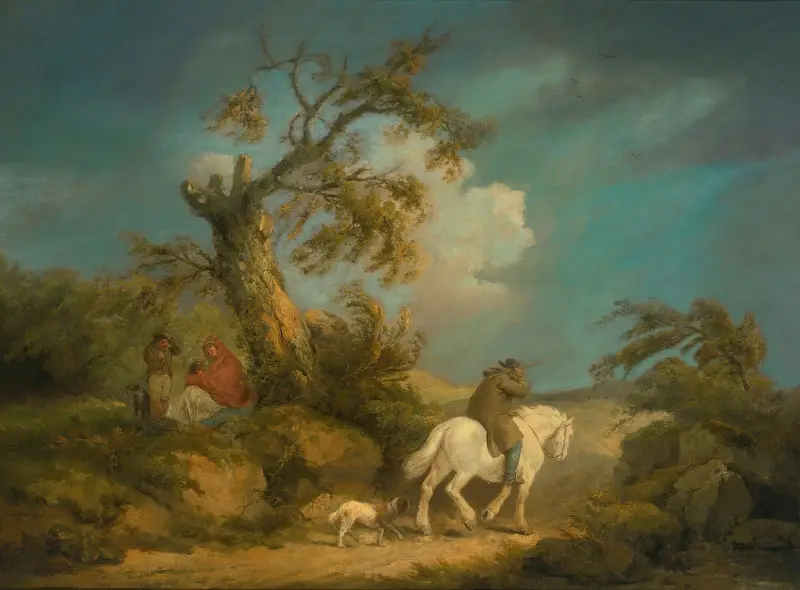 Bouře, George Morland