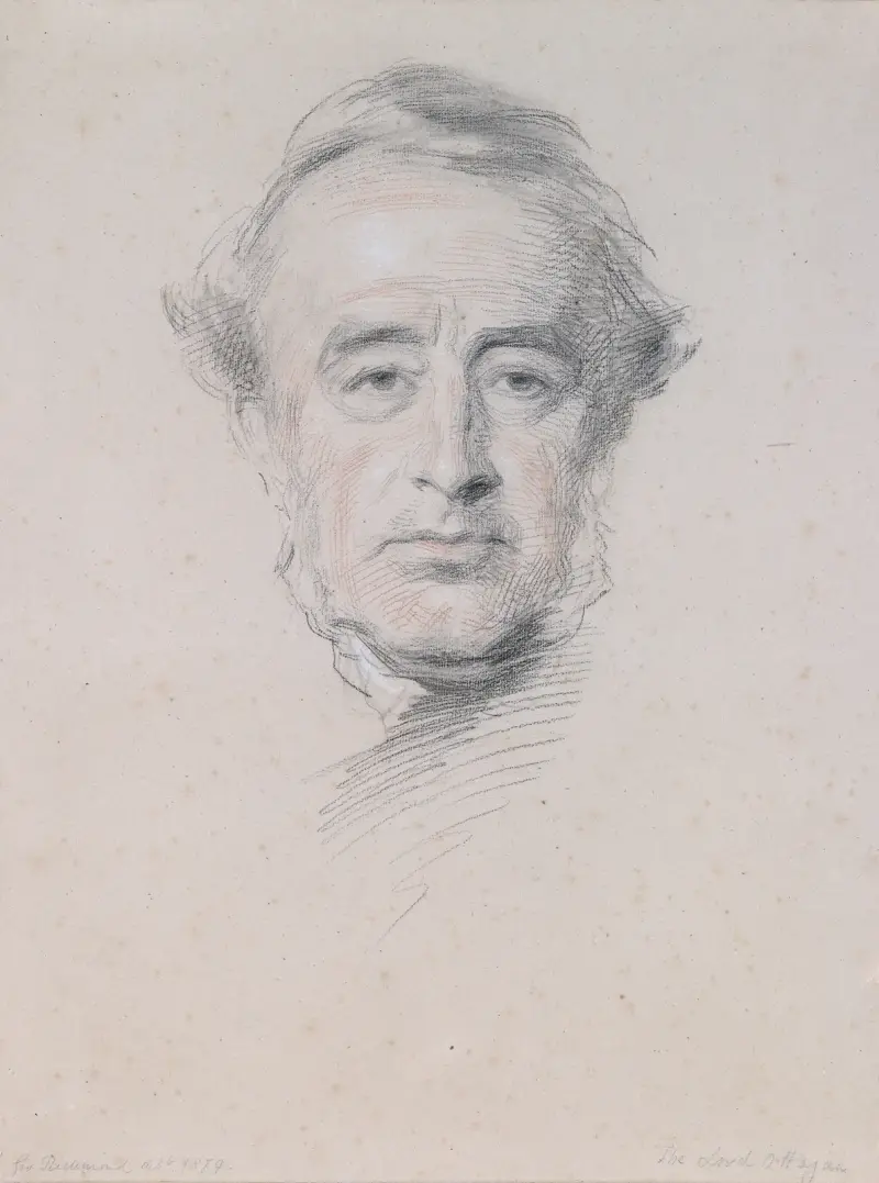 Thomas O’Hagan, 1:e baron O’Hagan (1812–1885), Irlands lordkansler av George Richmond