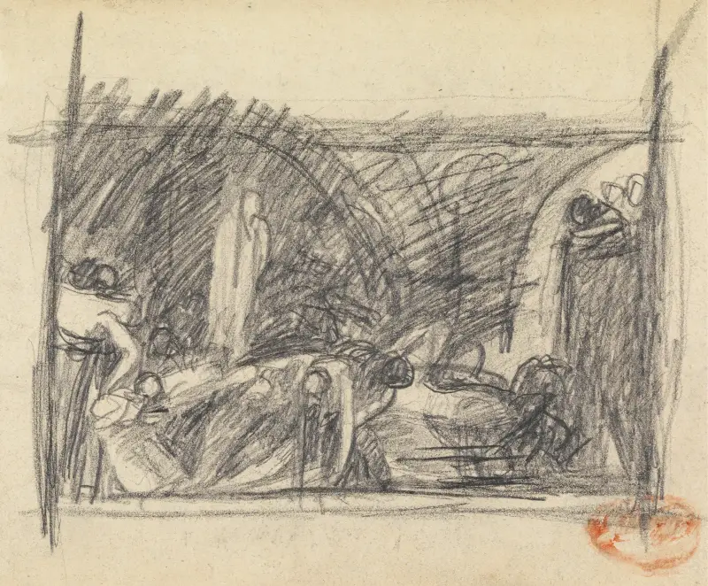 Figure Composition Study von George Romney