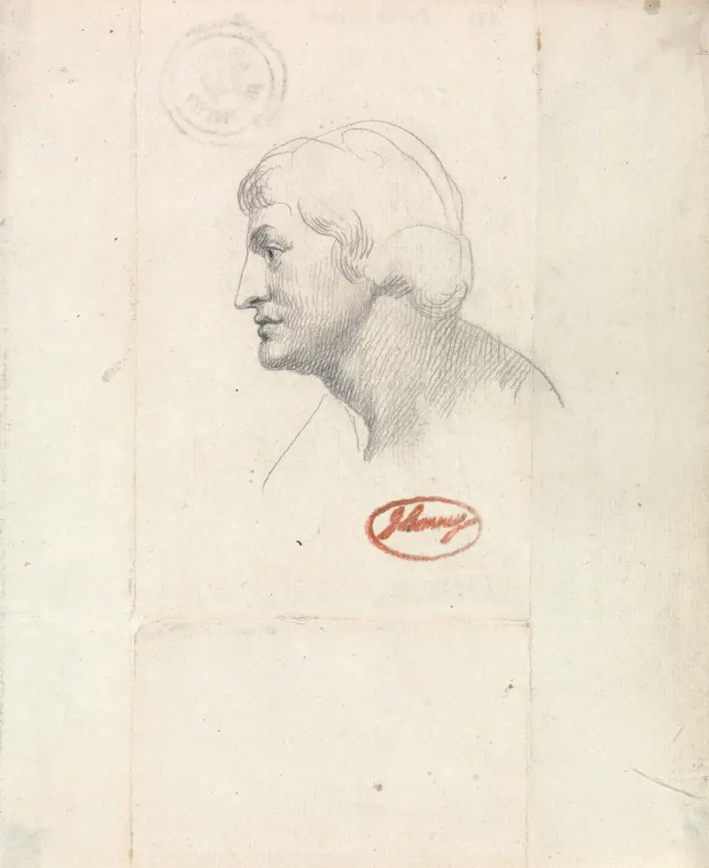 Apollonhuvud av George Romney