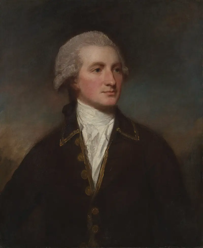 Porträtt av en man av George Romney