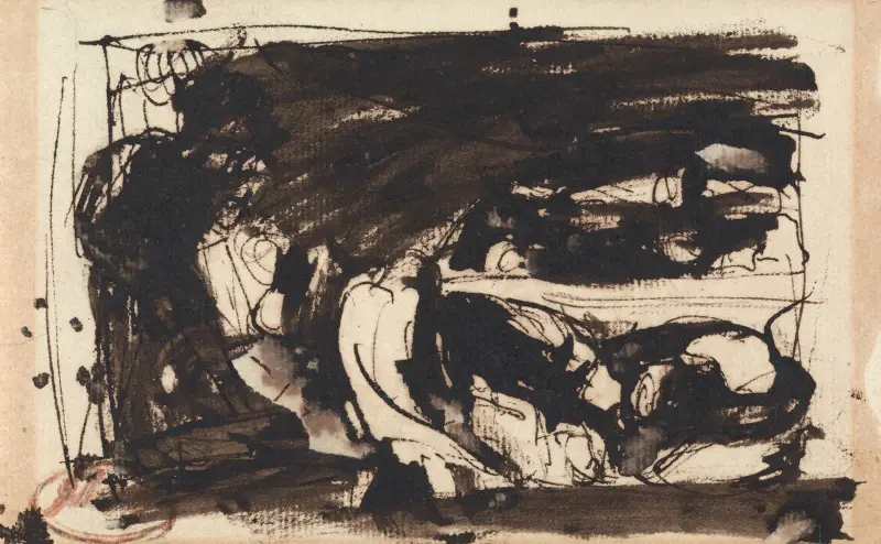 Prison Scene von George Romney