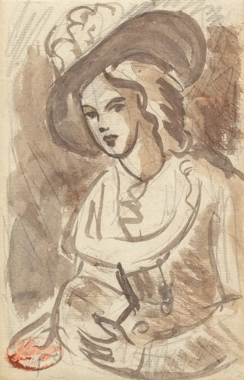 Sketch av George Romney