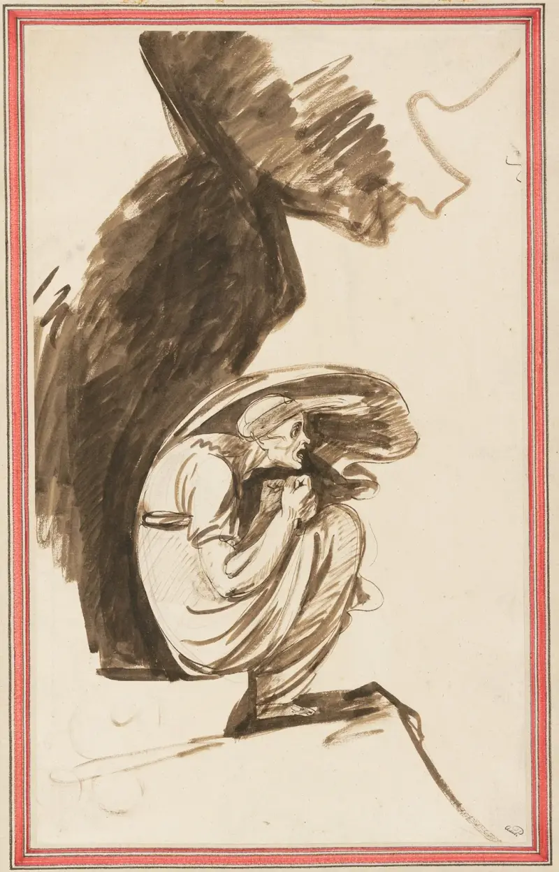 Study for The Lapland Witch von George Romney