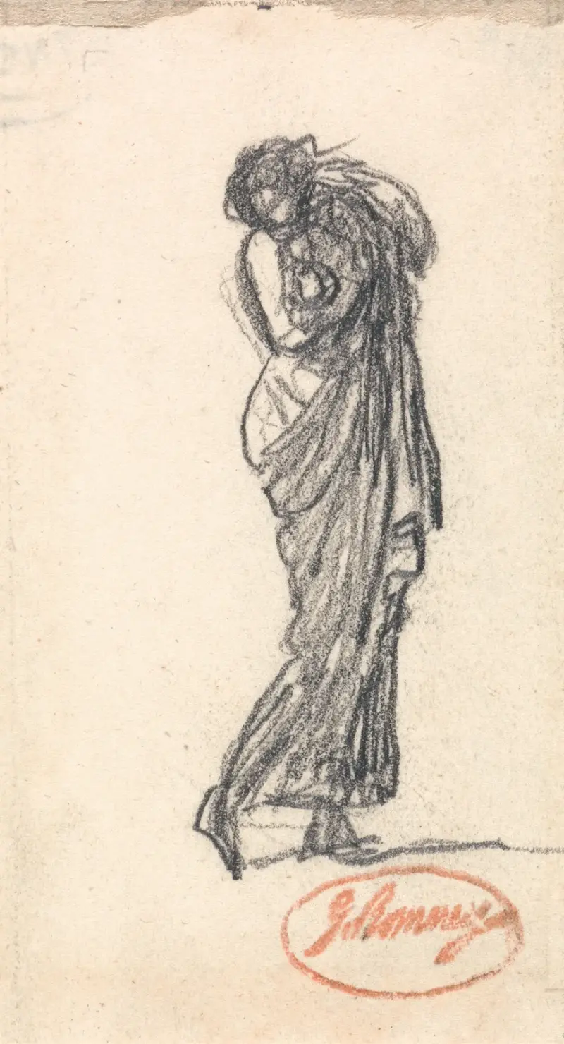 Den indiska kvinnan av George Romney