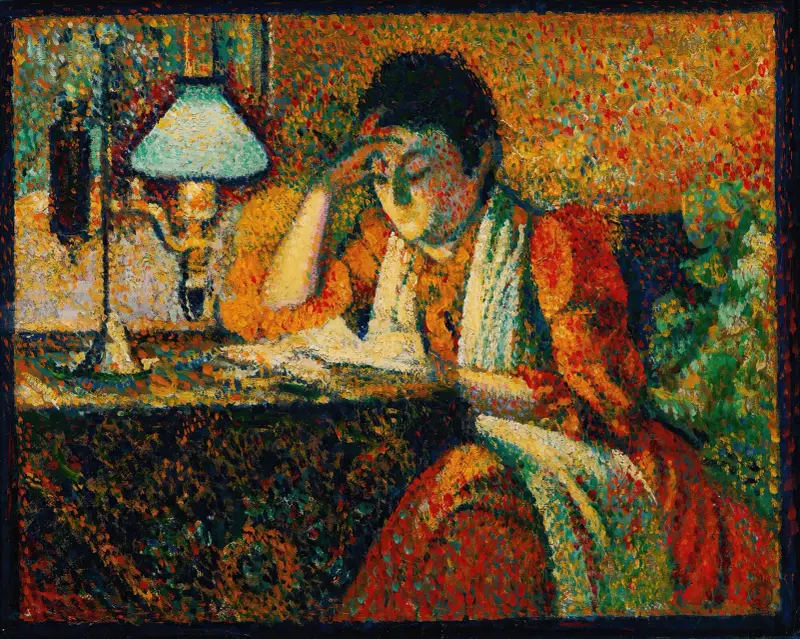 Čtenářka, Georges Lemmen