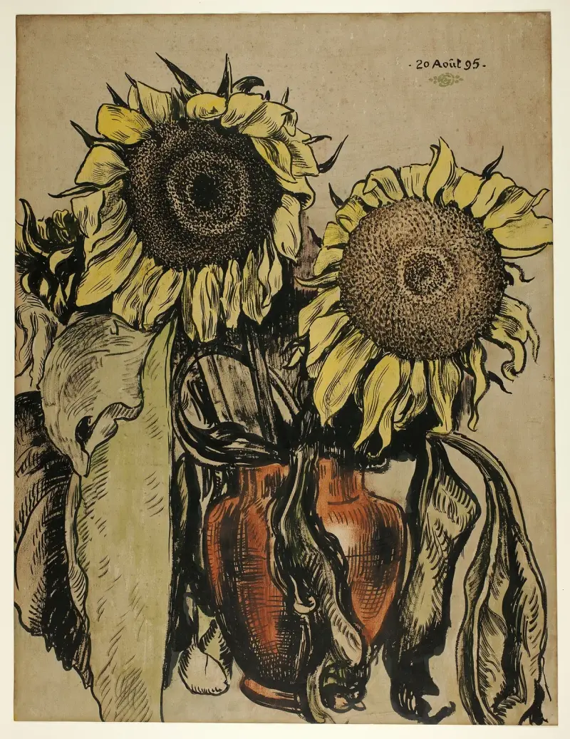 Slunečnice, Georges Lemmen