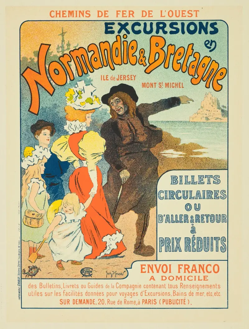 Excursion en Normandie et Bretagne av Georges Meunier