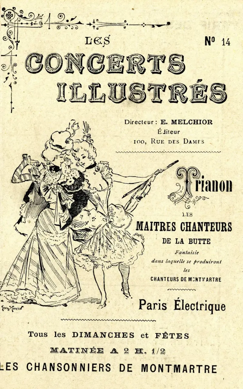 Les concerts illustrés. No. 14 av Georges Meunier