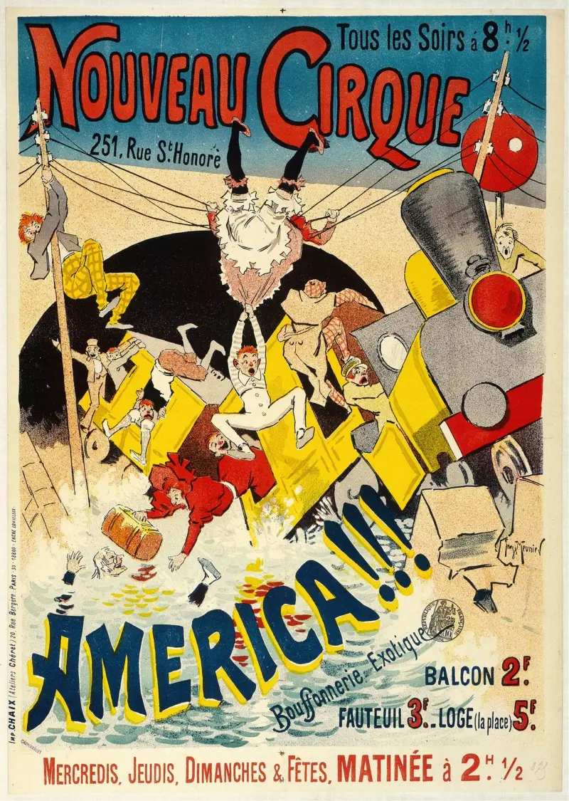 Ouveau Cirque,America!!! av Georges Meunier