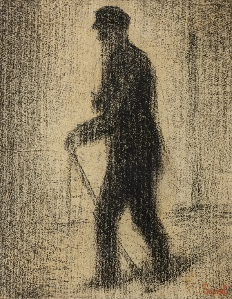 Auf dem Marsch von Georges Seurat