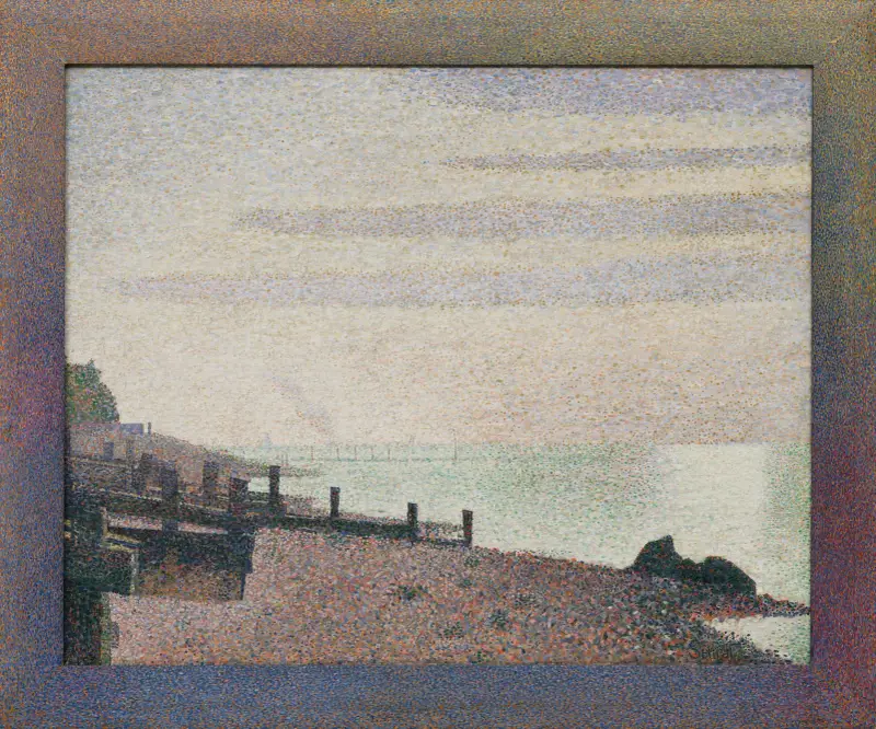 Večer, Honfleur, Georges Seurat