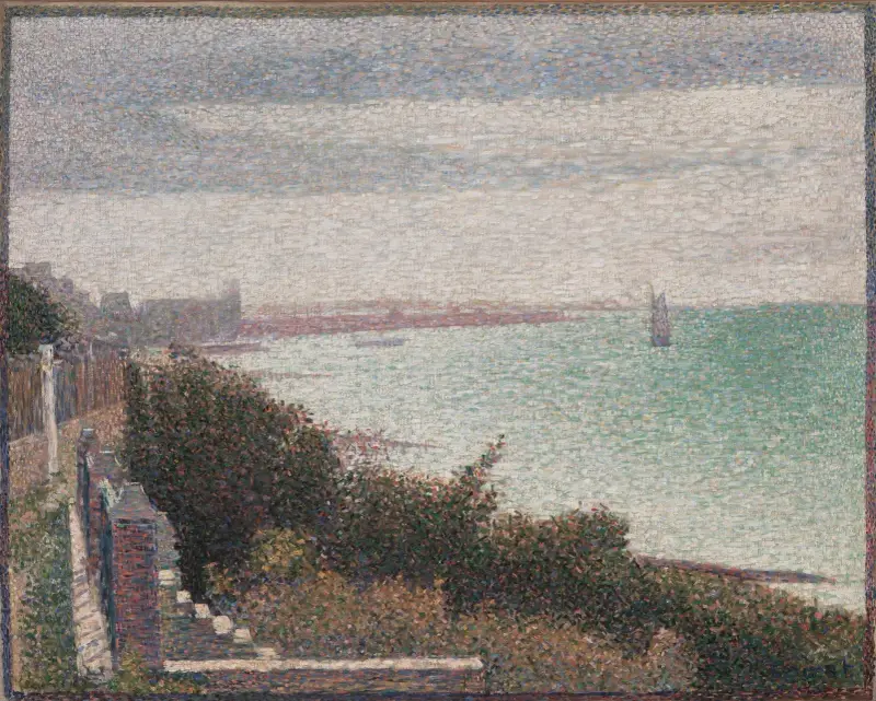 Grandcamp, Abend von Georges Seurat