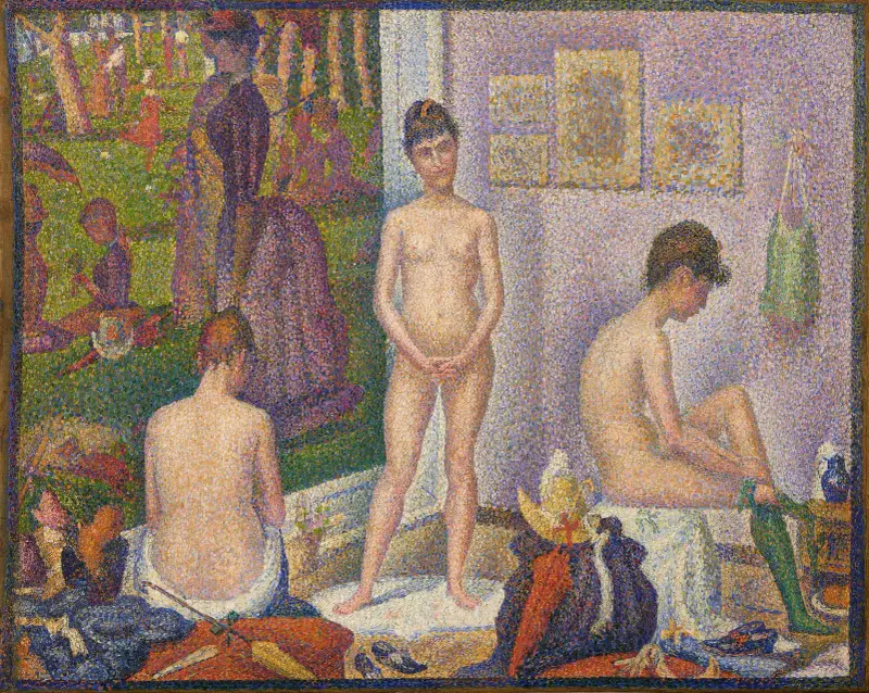 Die Modelle von Georges Seurat