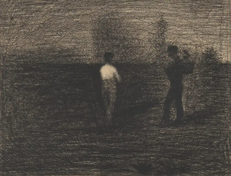 Bauern von Georges Seurat