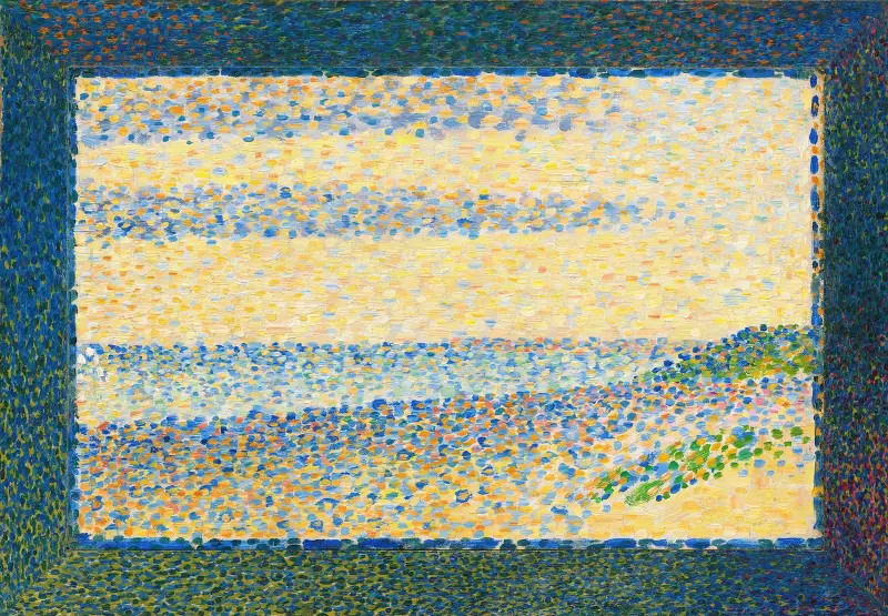 Hafenblick bei Gravelines von Georges Seurat