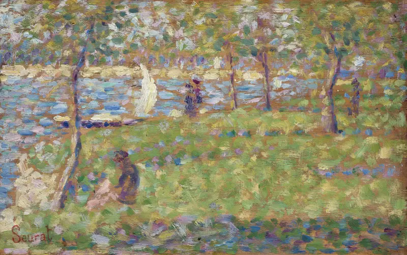 Studium do La Grande Jatte, Georges Seurat