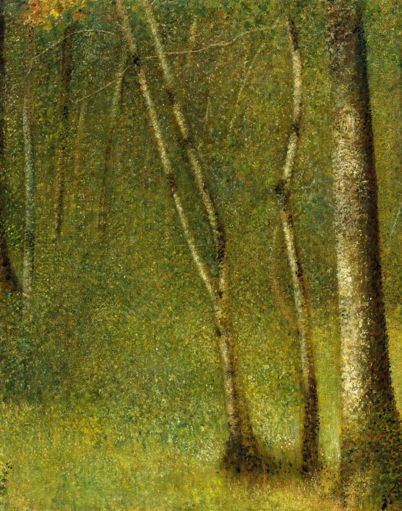 Les u Pontaubert, Georges Seurat