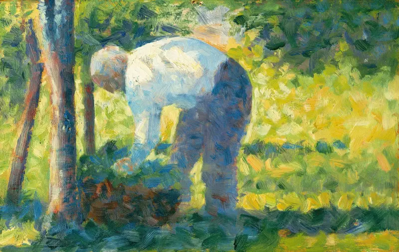 Der Gärtner von Georges Seurat