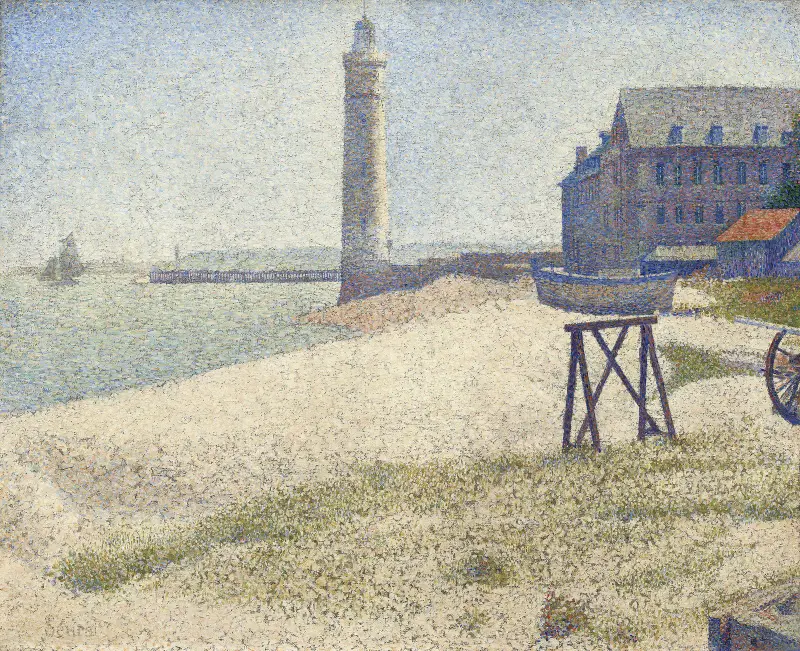 Maják v Honfleuru, 1886 – Nr. 1, Georges Seurat