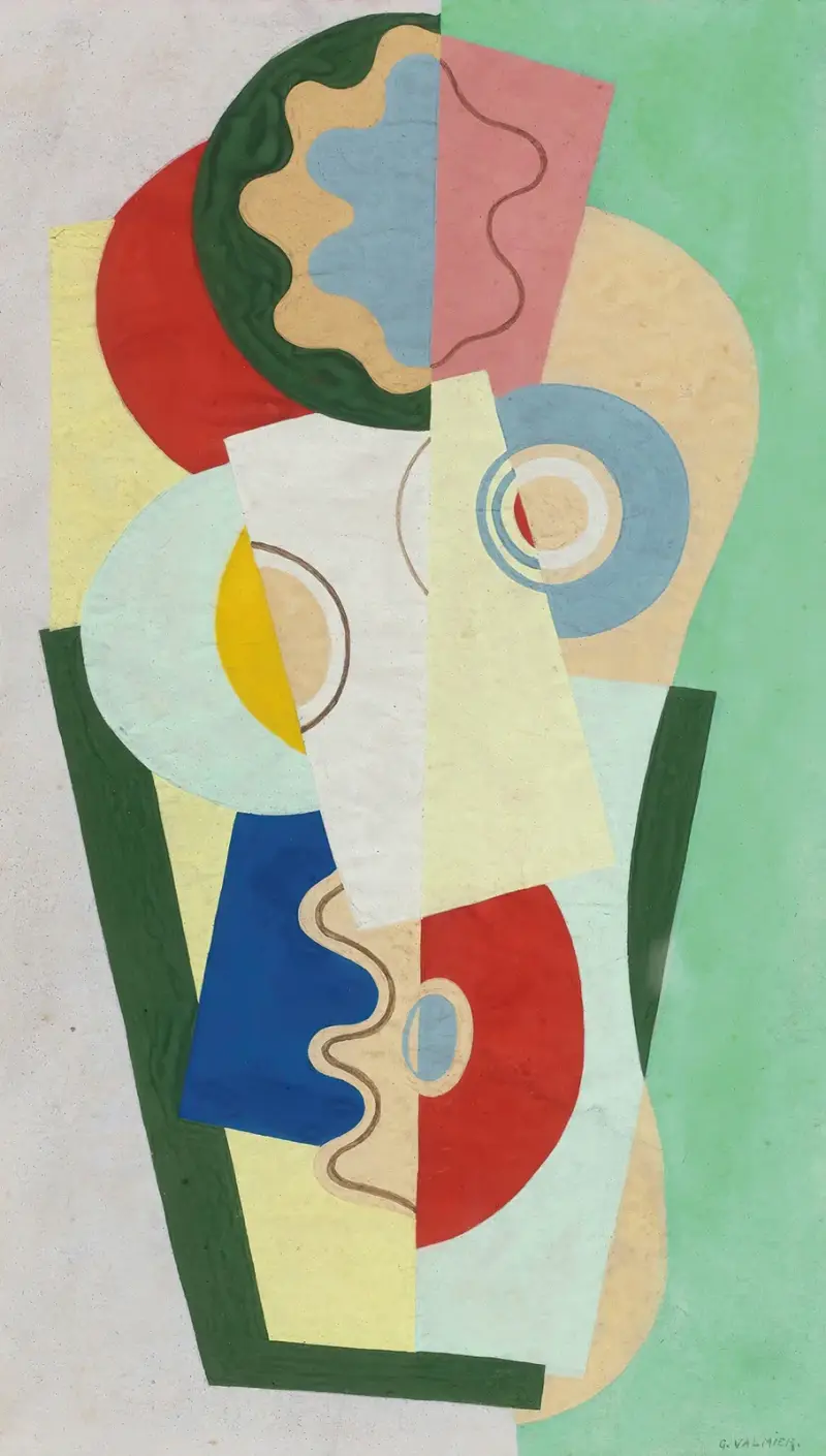 Blombukett av Georges Valmier