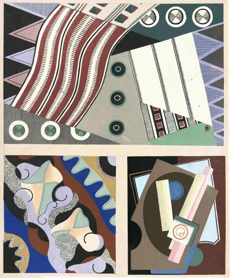 Collection decors et couleurs Pl.14 av Georges Valmier