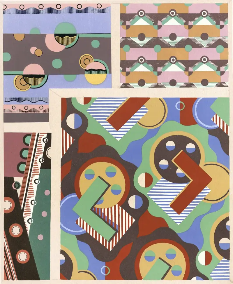 Collection decors et couleurs Pl.20 av Georges Valmier