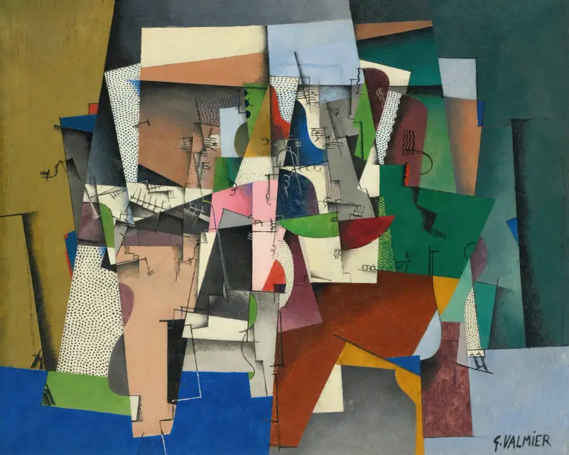 LE PIANO, Georges Valmier