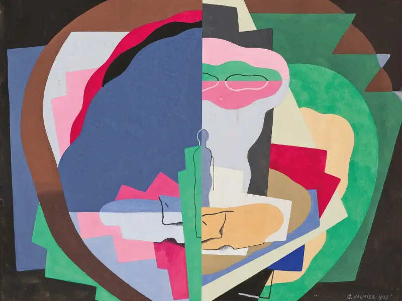 Die Ochsen in den Bergen, 1927 von Georges Valmier