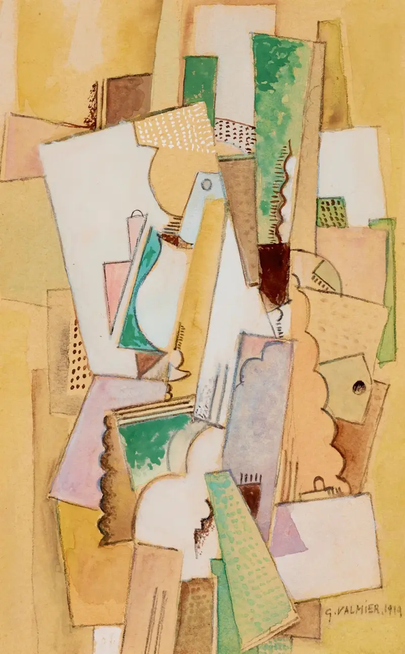 Stilleben av Georges Valmier