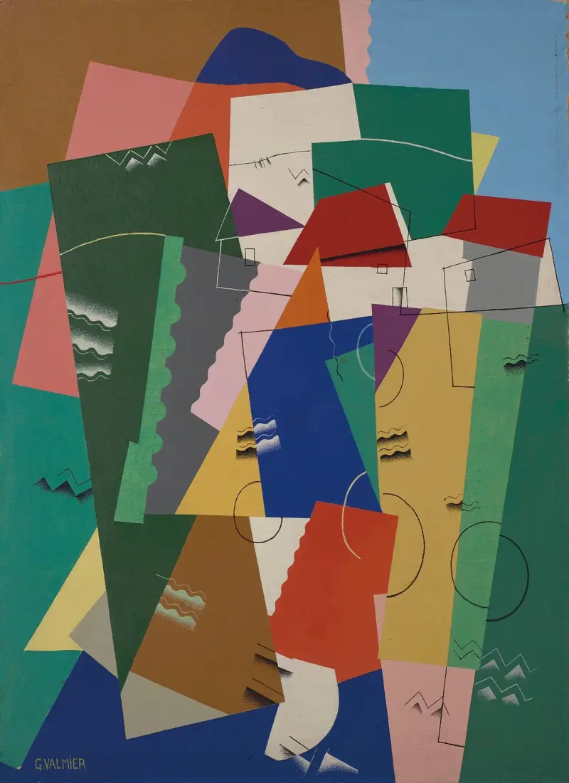 Landskap av Georges Valmier