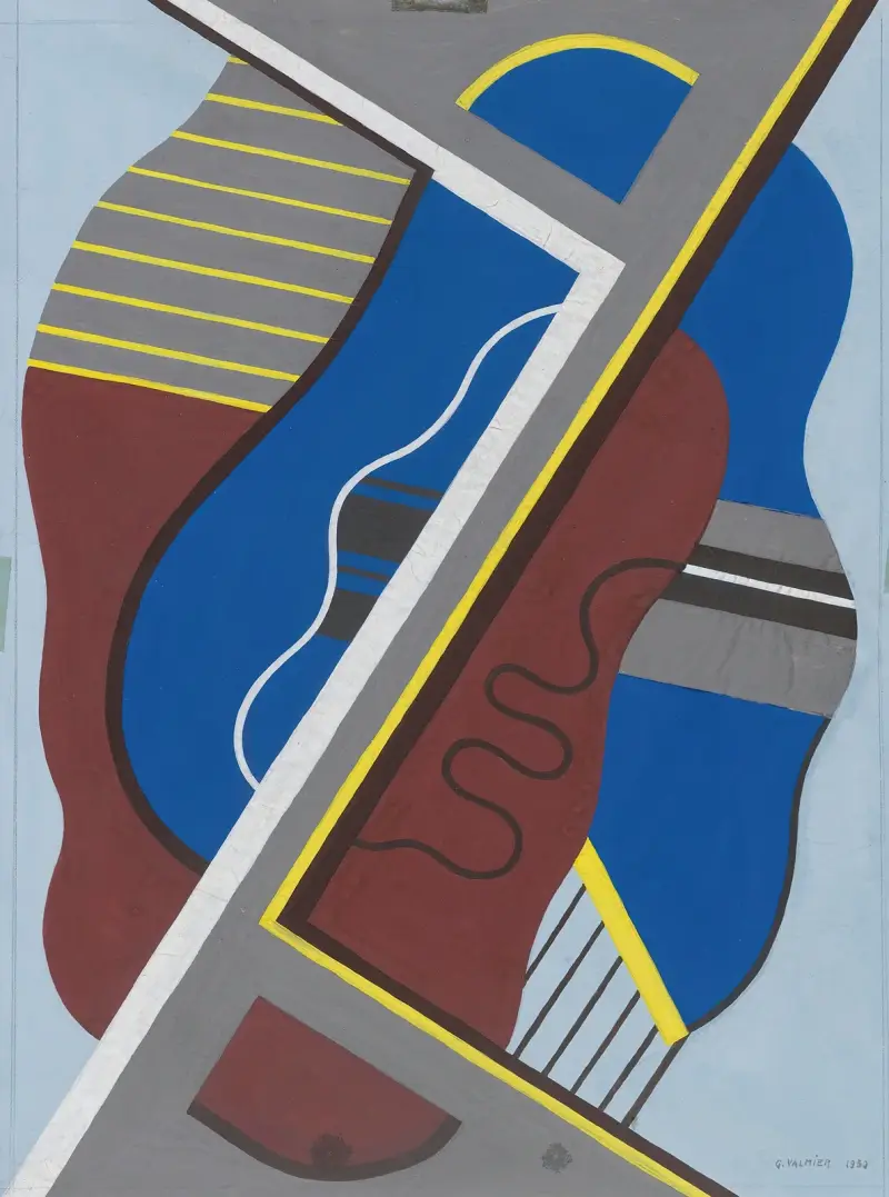 Bez tytułu (studium motywu dekoracyjnego), Georges Valmier